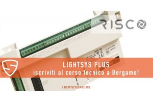 Corso tecnico LightSYS Plus Risco a Bergamo 